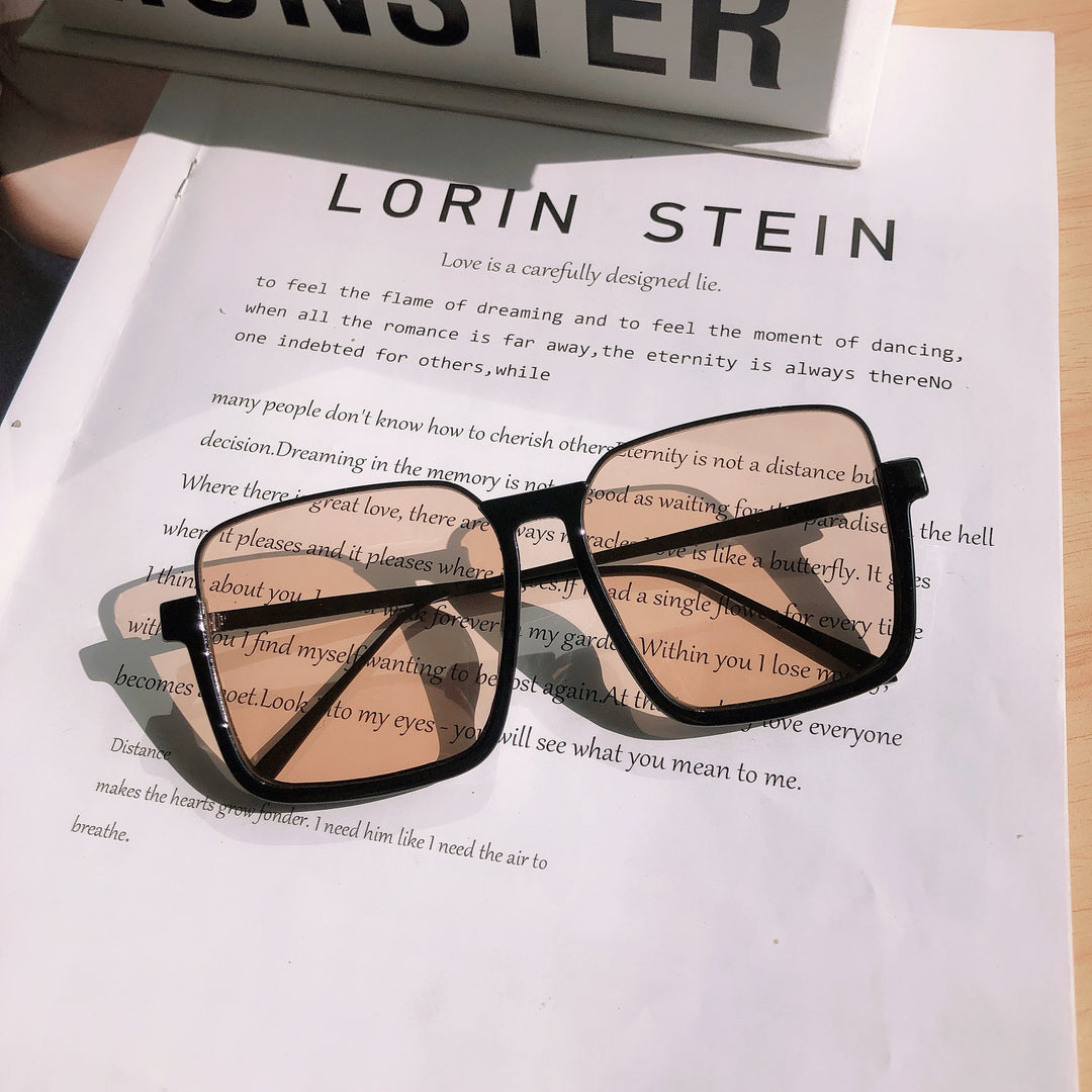 Oversized Geometric Frame Sunglasses Stornfield