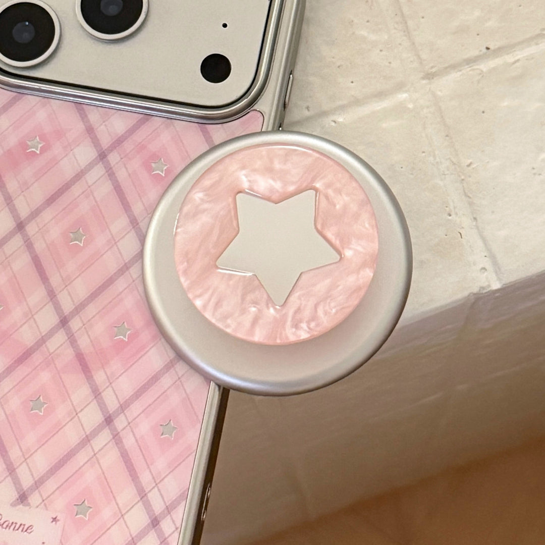 Smartphone Finger Holder in stylish star design Stornfield