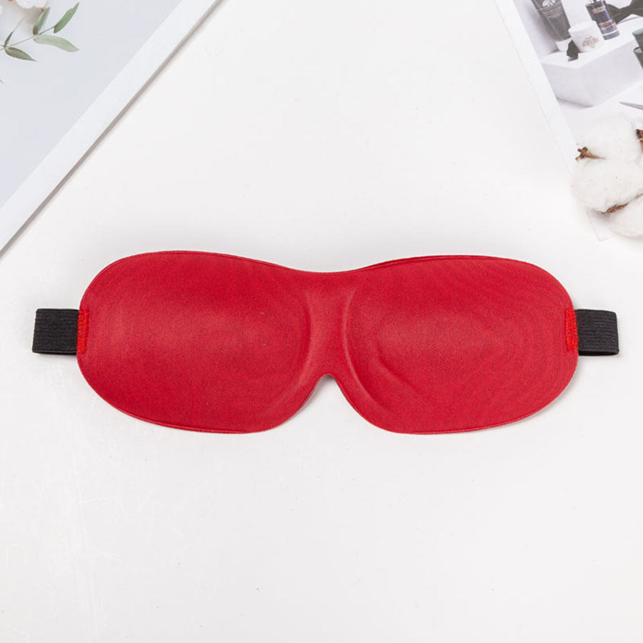 Unisex nan light-blocking travel mask with thermoformable nylon cover and wide comfort band Stornfield