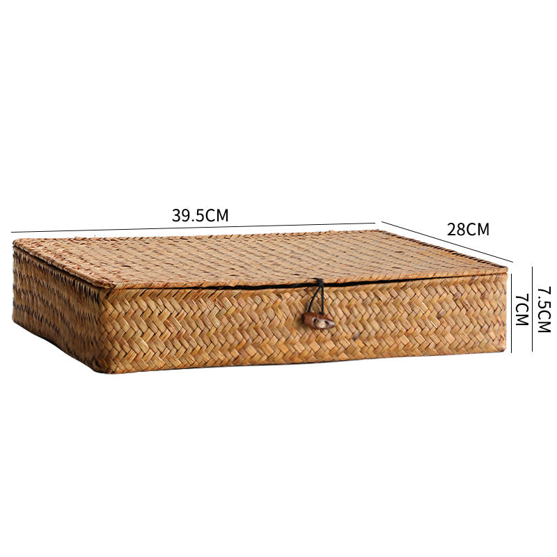 Unisex Handwoven Storage Box with Lid Stornfield
