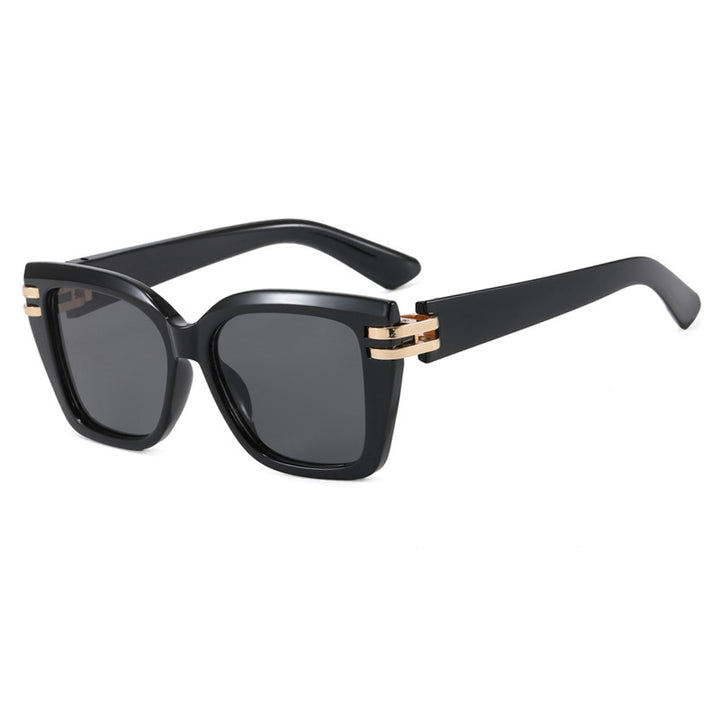 Women stylish oversized sunglasses with luxurious details Stornfield