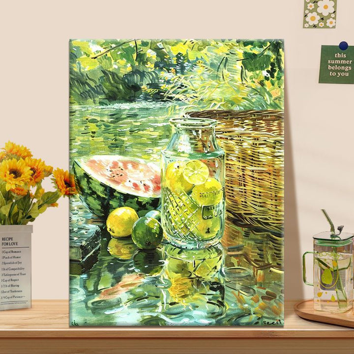 Nature-Inspired Still Life Canvas Art Stornfield