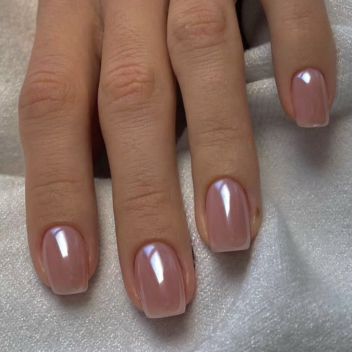 Acrylic nail set with luxurious crystal accents Stornfield
