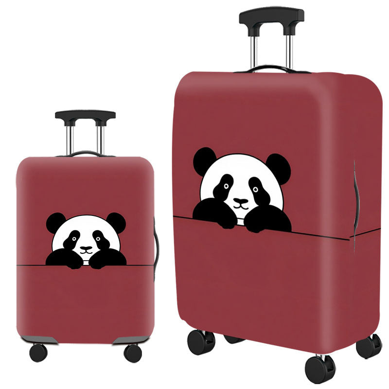 Tropical Leaf Print Hard Shell Luggage Stornfield