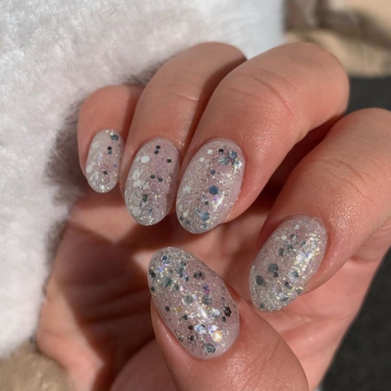 Sparkling Glitter Press-On Nail Set Stornfield