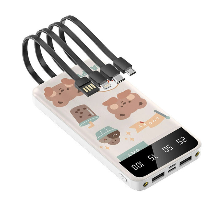 Multifunctional Powerbank with Integrated Cable Management Stornfield