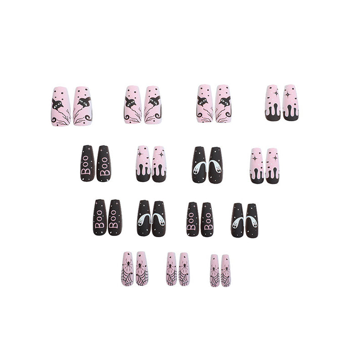 Themed Artistic Press-On Nail Set