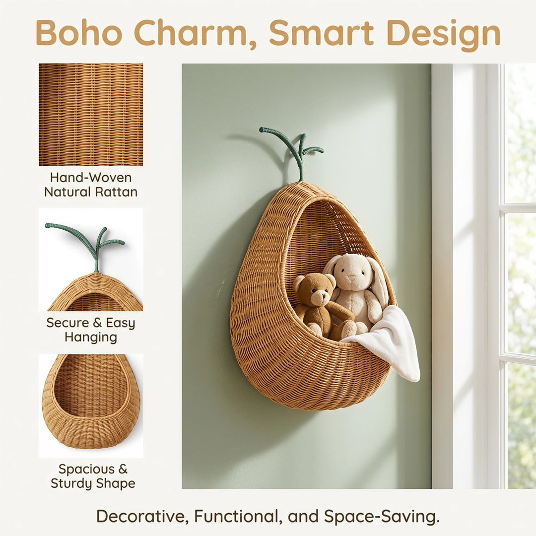 Wall basket in modern fruit design Stornfield