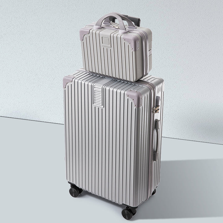 Durable Lightweight Hard-Shell Travel Suitcase Stornfield