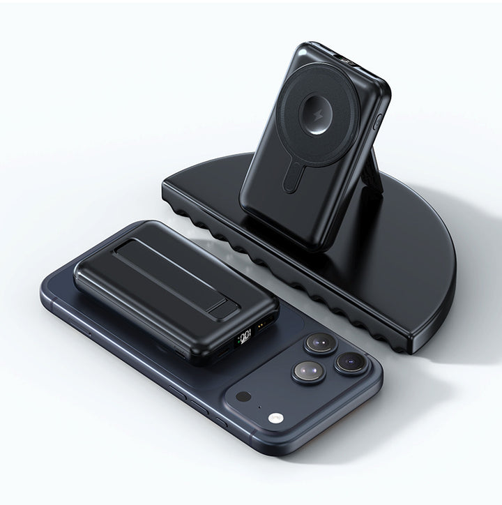 Compact Magnetic Power Bank with Stand Function Stornfield