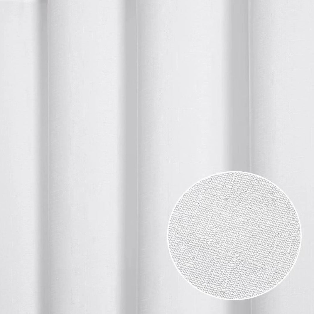 Textured Linen Shower Curtain Stornfield