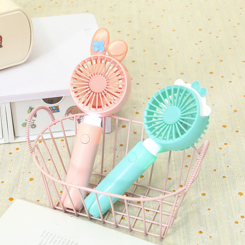 Women's Portable Bunny Design Hand Fan Stornfield