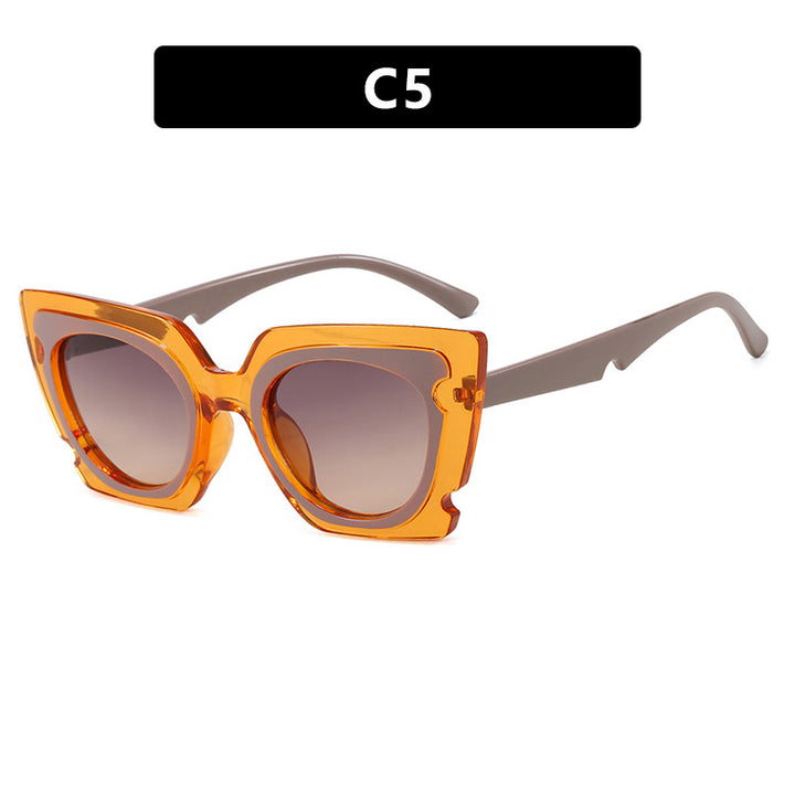Women's oversized sunglasses with extravagant frame and UV protection Stornfield