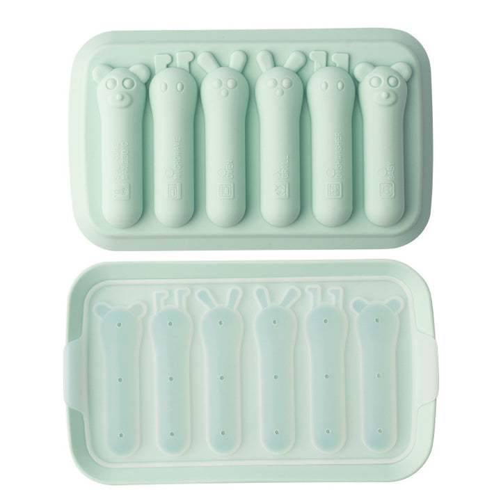 Silicone ice cube mold with animal motifs Stornfield