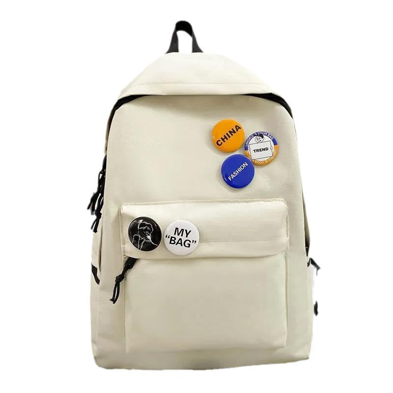 Backpack with Creative Badge Design Stornfield
