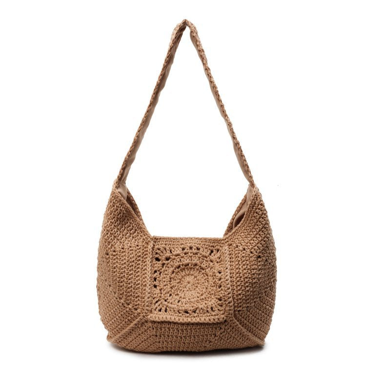 Handcrafted Macrame Tote Bag with Unique Pattern Stornfield