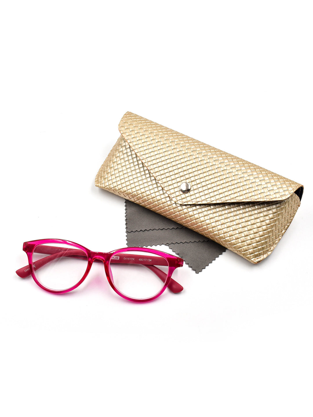 Textured Leather Eyewear Wallet Stornfield