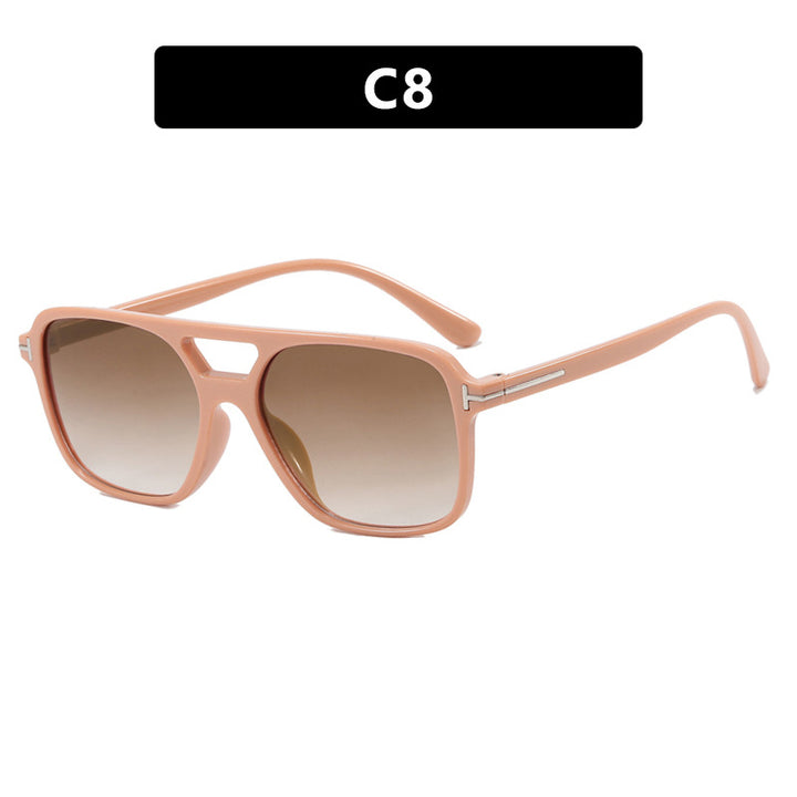 Ladies elegant geometric sunglasses with stylish frame Stornfield
