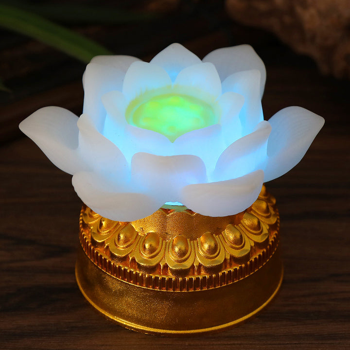 LED Lotus Flower Table Lamp