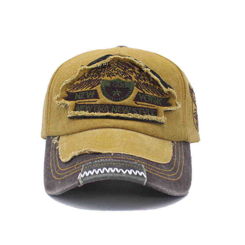Men's Distressed Denim Cap Stornfield