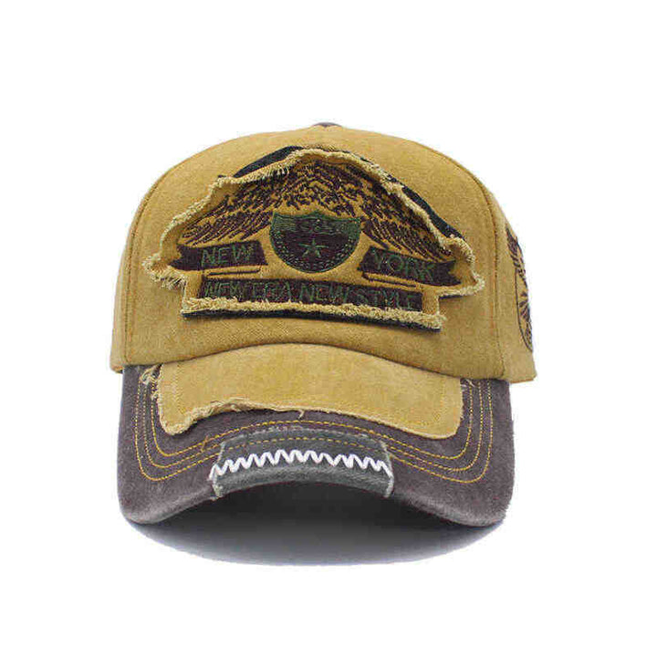 Men's Distressed Denim Cap Stornfield