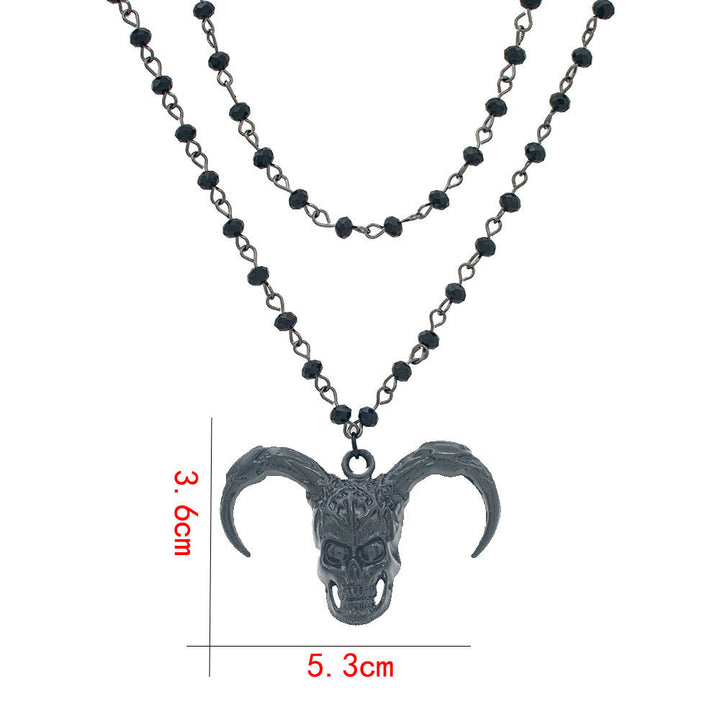 Layered Crystal Moon Jewelry Set Stornfield