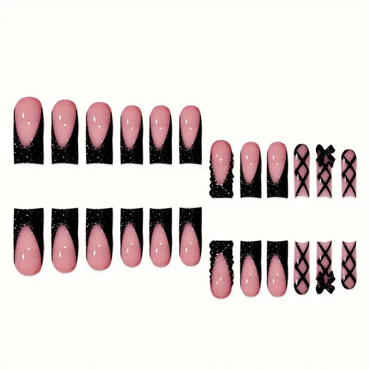 Glamorous Luxury Press-On Nails Set Stornfield