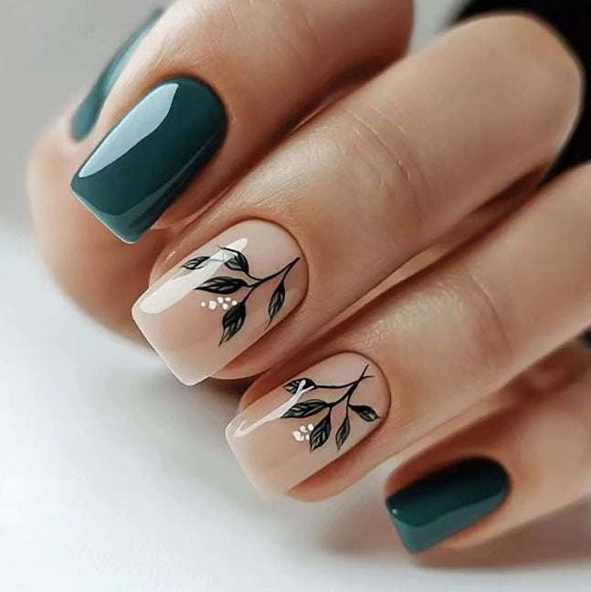 Artistic Botanical Nail Art Stornfield