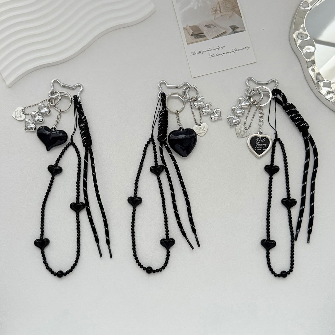 Elegant Heart Charm Keychain Stornfield