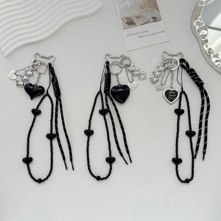 Elegant Heart Charm Keychain Stornfield