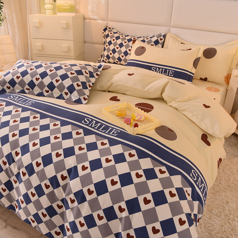Luxury Striped Bedding Set