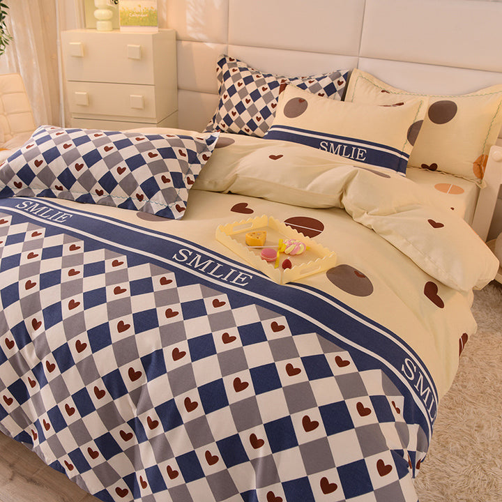 Luxury Striped Bedding Set