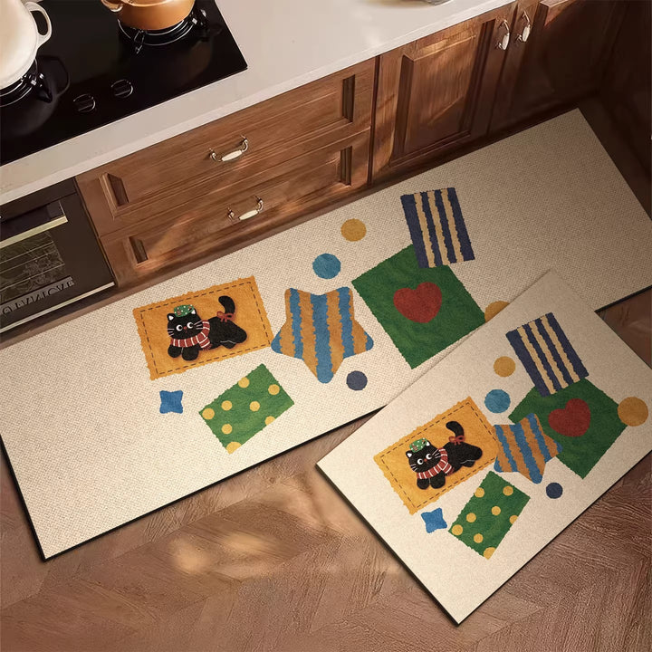 Home Décor Artistic Kitchen Mat