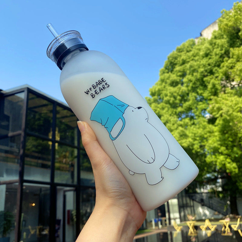 Women's creative drinking bottle with playful panda design Stornfield