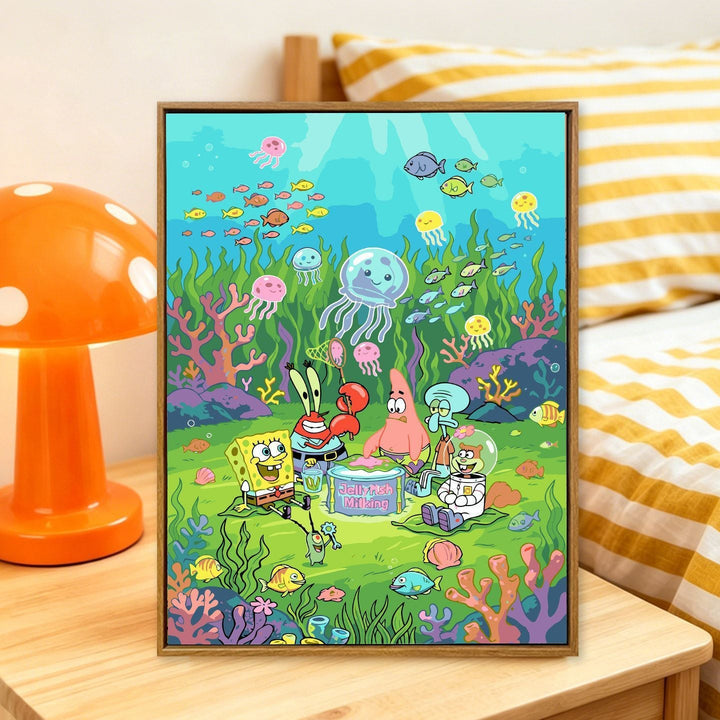 Cartoon Themed Art Print Stornfield
