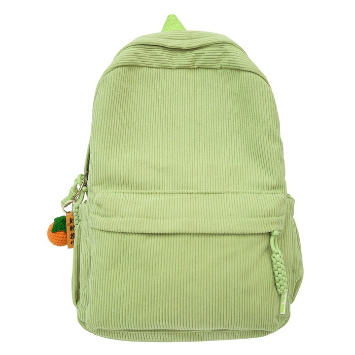 Textured Corduroy Laptop Backpack Stornfield