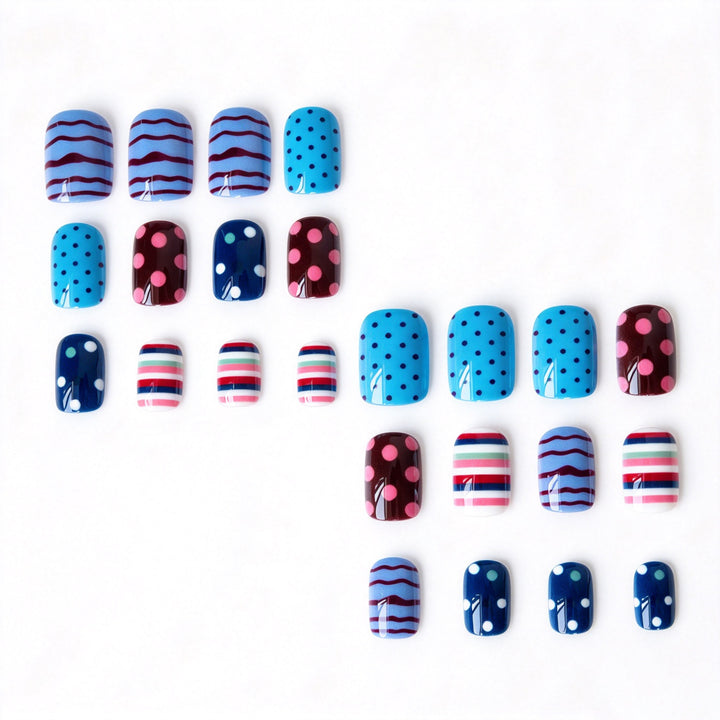 Artistic Patterned Nail Art Kit
