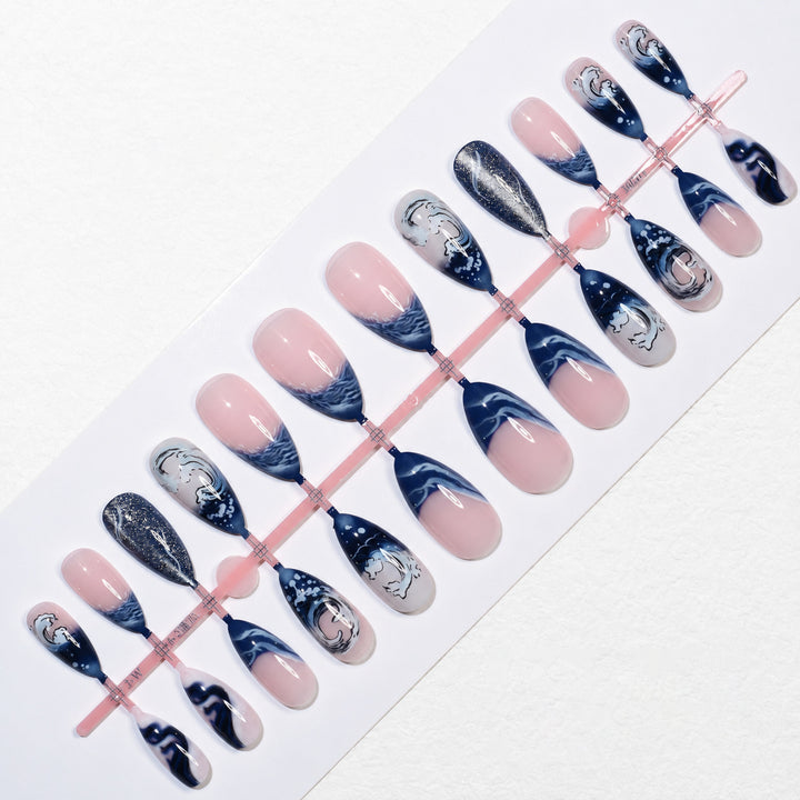 Premium Nail Set with Maritime Design Stornfield