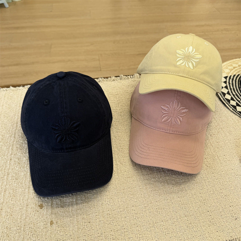 Women's Floral Embroidered Baseball Cap Stornfield