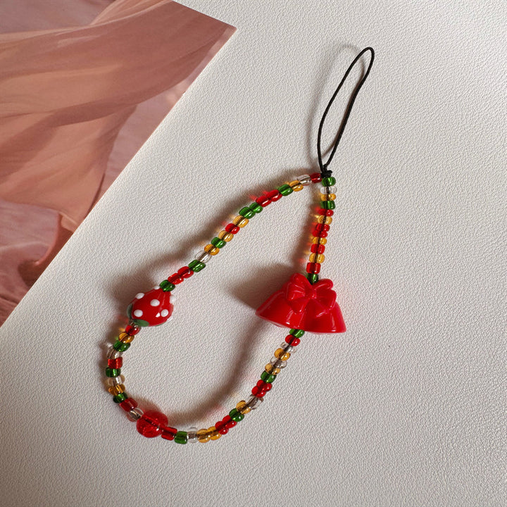 Playful Beaded Charm Phone Strap Stornfield 1790135971