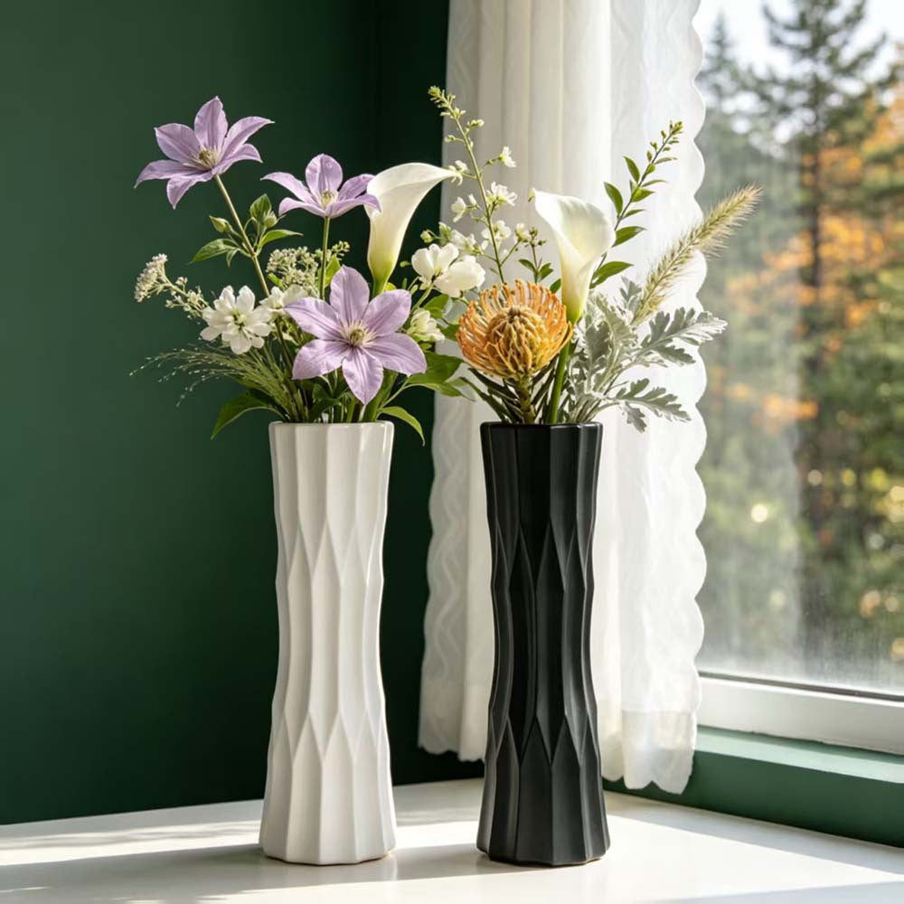Modern Textured Ceramic Vase Stornfeild