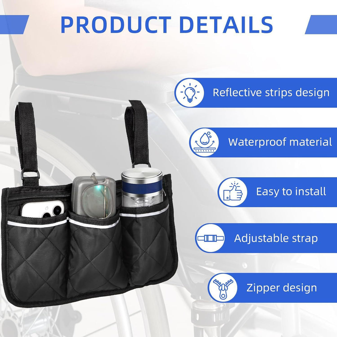 Multifunctional Organizer Bag with Zipper Stornfield