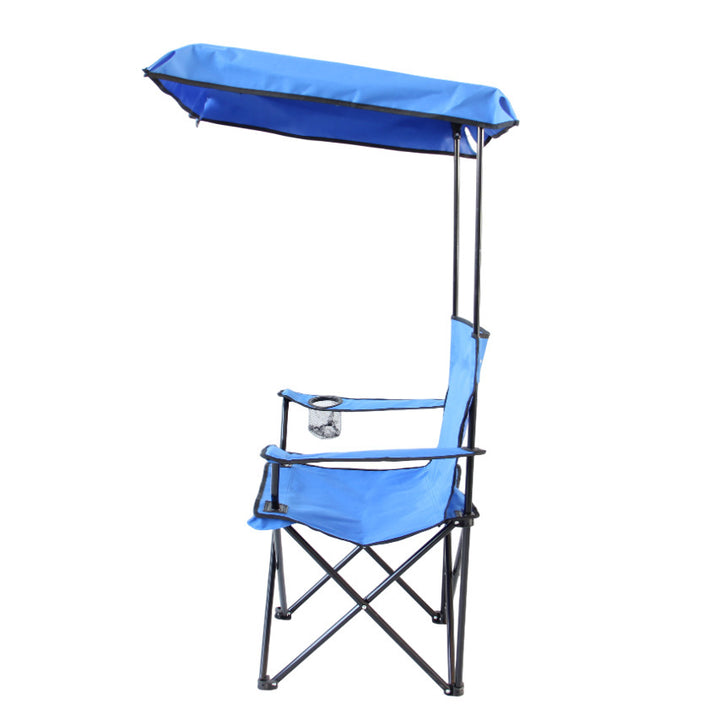 Folding chair with sun protection Stornfield