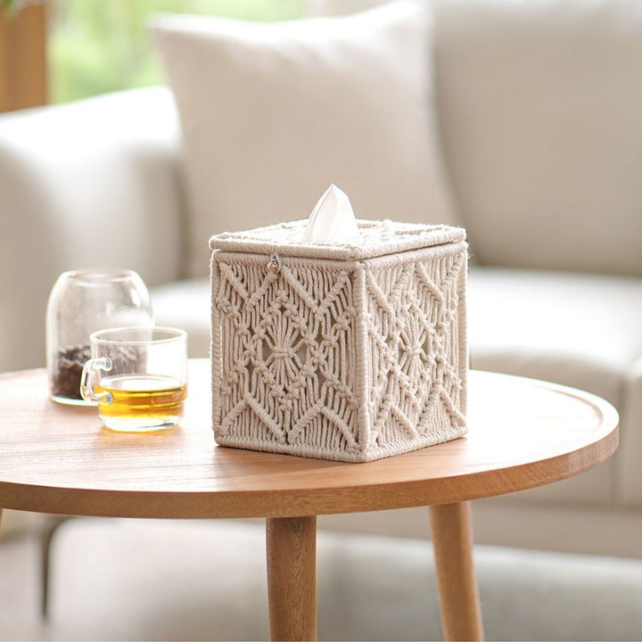 Handcrafted cotton cloth basket Stornfield