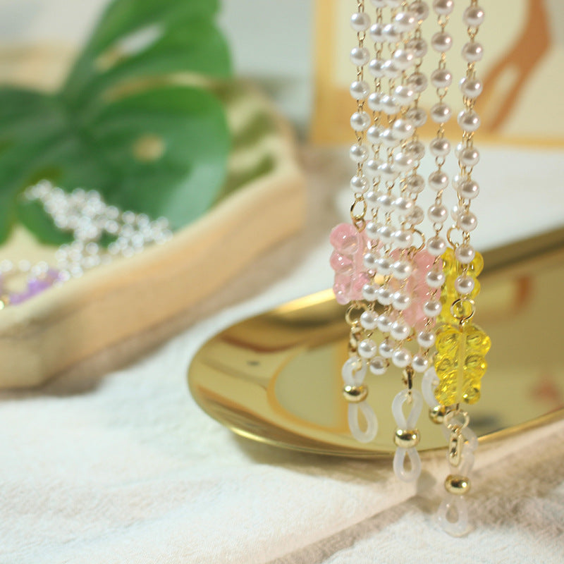 Elegant pearl glasses chain Stornfield