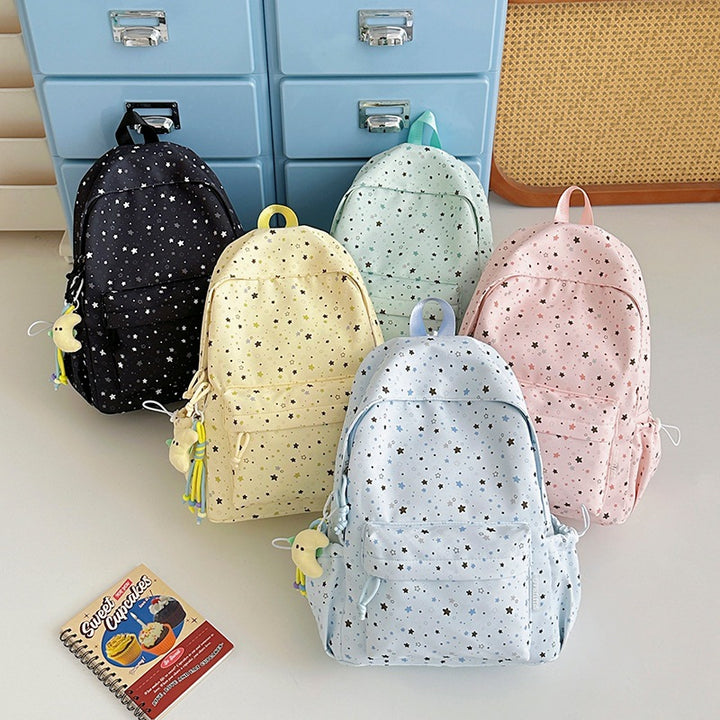 Fun Star-Patterned Backpack Stornfield