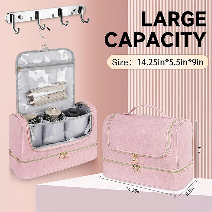 Cosmetic storage bag with modular compartments Stornfield