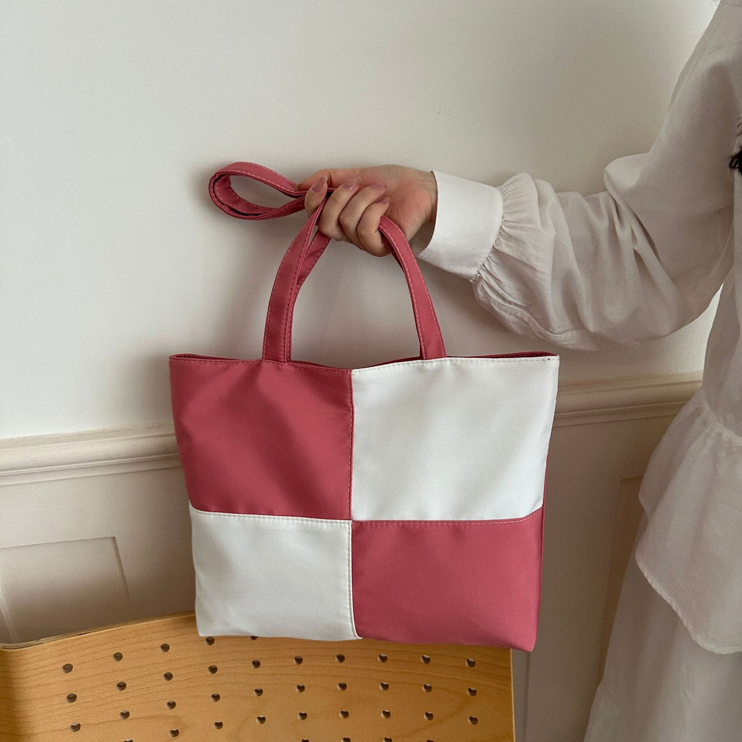 WoSpacious Geometric Design Tote Bag Stornfield