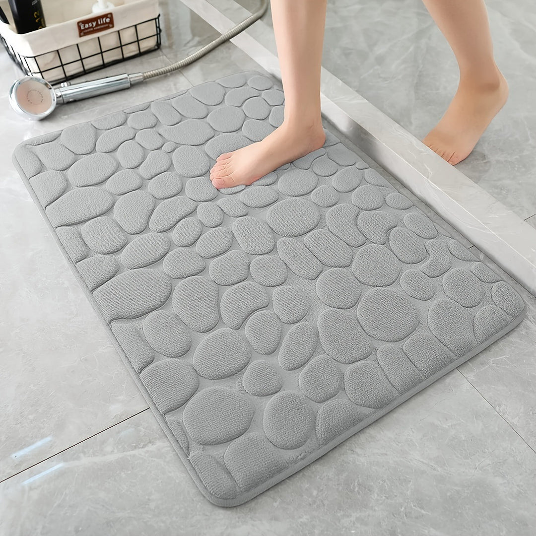 Soft Touch Pebble Bath Mat Stornfield