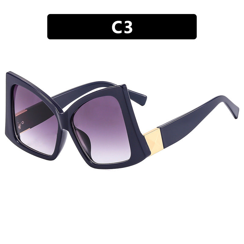 Women's oversized sunglasses with elegant square frame and protective UV protection Stornfield